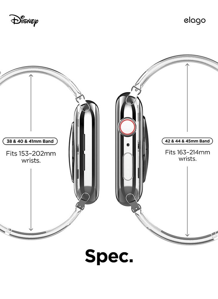 Elago - Mickey Mouse Face Band for Apple Watch Band Series SE2/6/SE/5/4 (44mm) and Series 3/2/1 (42mm) - Mickey Mouse Face - Image 1