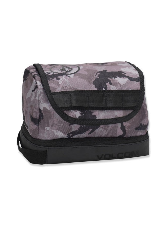Volcom Men's Wingman Travel Dopp Kit, Grey, One Size - Image 1