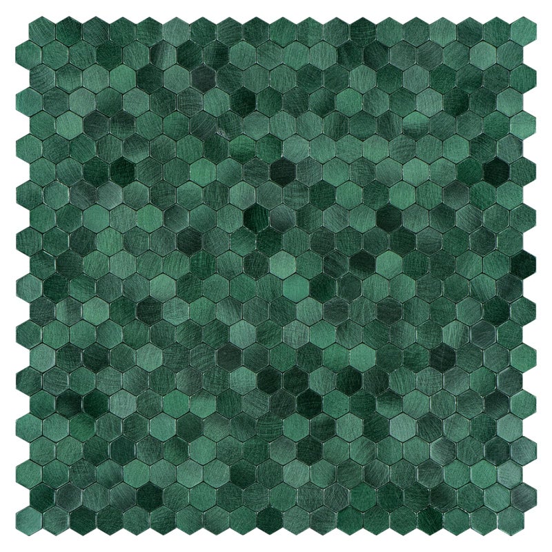 SELECT LIGHTING Select Metal Hexagon Peel and Stick Tiles w/10 Edges - Image 1