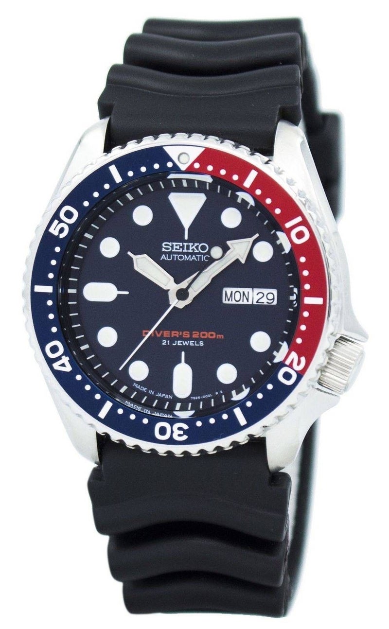 Seiko 5 Seiko Automatic Diver's 200m Made in Japan SKX009 SKX009J1 SKX009J Men's Watch - Image 1