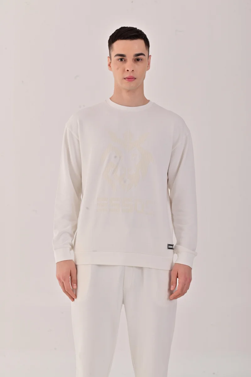 Esso5 Cross Stitch Logo Sweatshirt