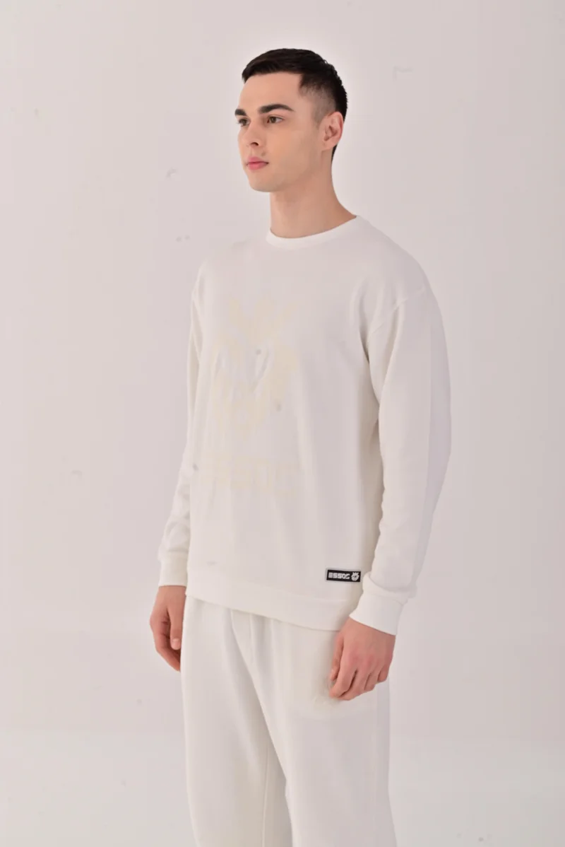 Esso5 Cross Stitch Logo Sweatshirt