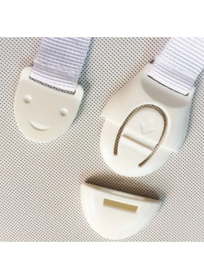 10 White Plastic Adjustable Drawer Refrigerator Cabinet Door Safety Locks For Cabinets Drawers Furniture 10pcs - Image 5