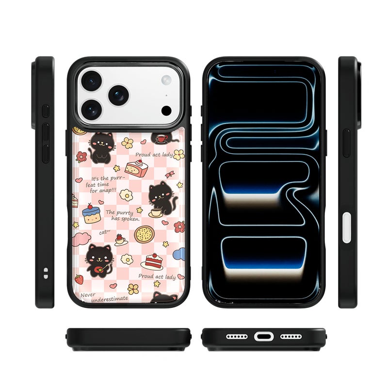 غطاء هاتف مغناطيسي مقاوم للصدمات بملمس مطفي لهواتف iPhone 17 و16 Pro Max و15 وXiaomi وHuawei Mate 70، غطاء PC بتغطية كاملة ومقاوم لبصمات الأصابع - Image 4