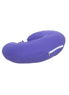 Get It Portable 5In1 Breast Feeding Cotton Pillow For Baby With Detachable Cover (Purple).  - Image 3