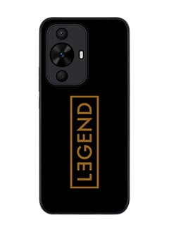 Stylizedd Rugged Black edge case for Huawei nova 12s / Huawei nova 11/ Huawei nova 12 Lite 4G, Slim fit Case Flexible Anti Drop TPU Gel Thin Cover - Legend  - Image 1