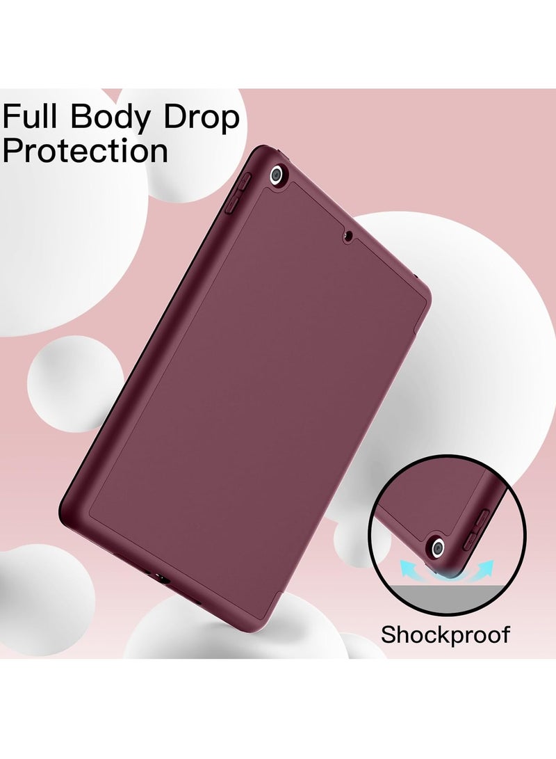 MIGOFAST iPad 9.7 Case 2018 2017 Model 6th 5th Generation Smart Cover with Pencil Holder and Soft Baby Skin Silicone Back and Full Body Protection Auto Wake Sleep Cover - Image 4