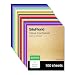 SiluFlorid 100 Sheets Colored Printer Paper 20 Assorted Colors 83 X 117 Lightweight Construction Paper Double Sided Origami Paper for Crafts Art 70gsm19lb - Image 2