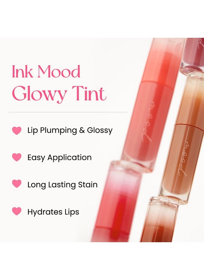 بيري بيرا صبغة الشفاه اللامعة من Ink Mood 023 Coral Chemistry (Lucky Lottery) - صبغة الشفاه، صبغة الشفاه، صبغة لامعة  - Image 2