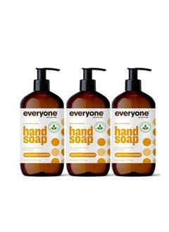 Everyone Liquid Hand Soap, 12.75 Ounce (Pack of 3), Meyer Lemon and Mandarin, Plant-Based Cleanser with Pure Essential Oils - pzsku/Z4ACAD947E39BB4FDADEEZ/45/_/1740623846/7ed7a2f4-9864-4d9d-8b55-cc2388fd2ed0