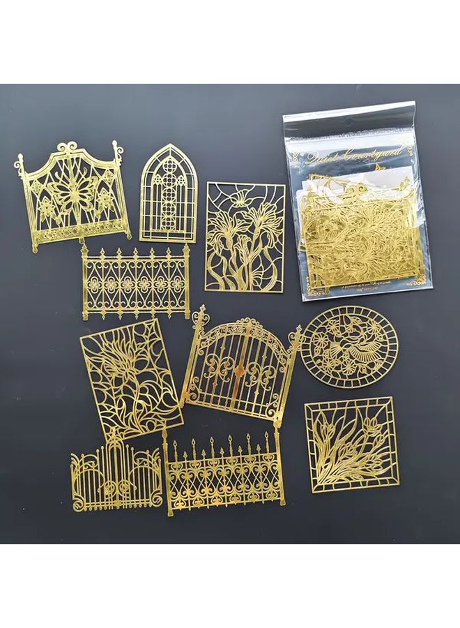 Golden Forest Magic Star Array Gilded Lace Party Decorations for Weddings Birthdays DIY Crafting - Image 4