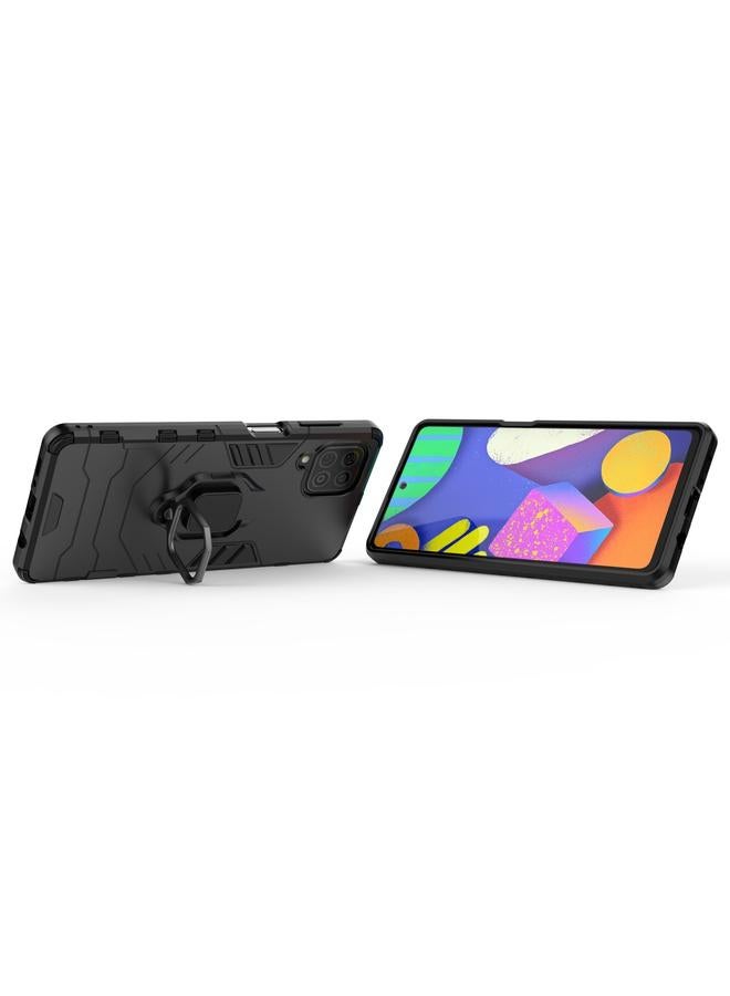 S-TOP Case For Samsung Galaxy F62 / M62 Shockproof PC + TPU Protective Case with Magnetic Ring Holder - Image 4