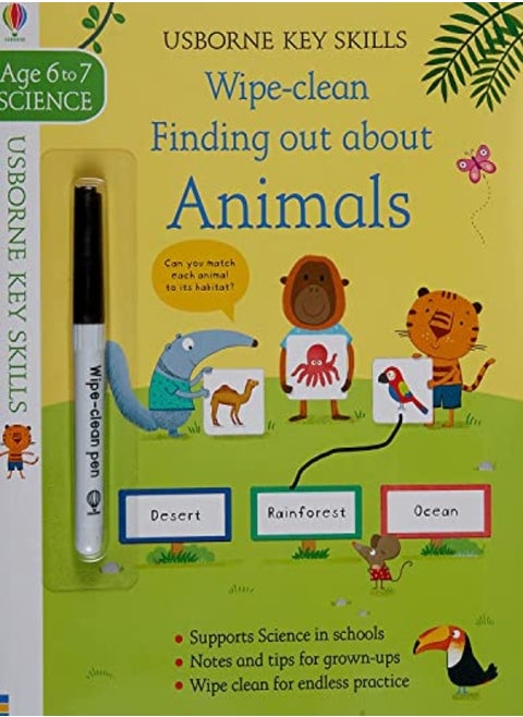 Wipe-Clean Finding Out About Animals 6-7
