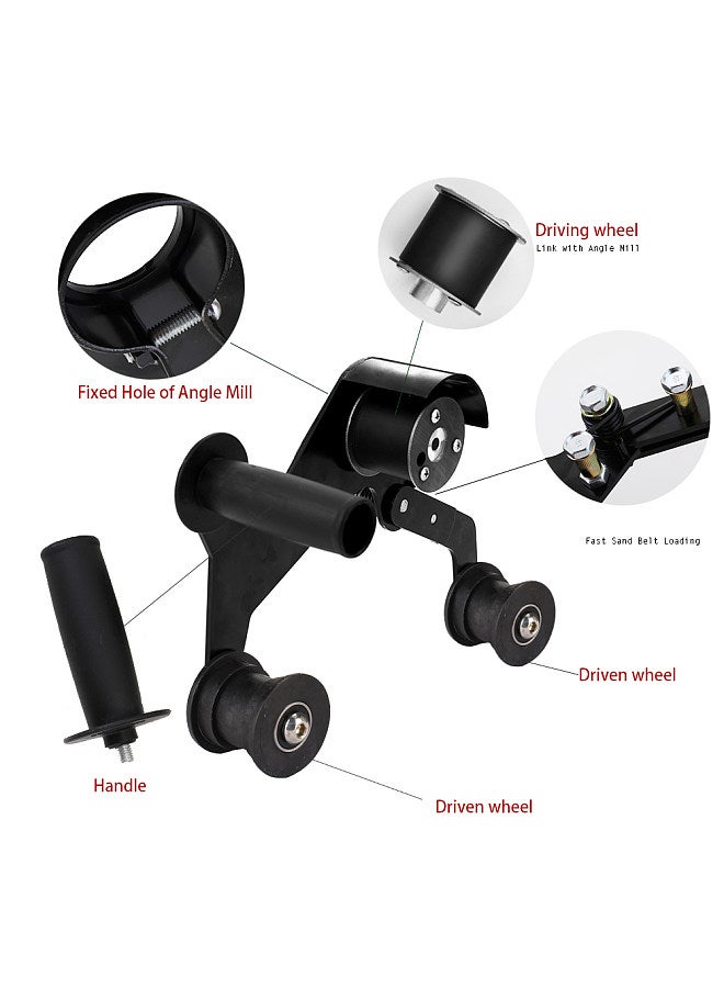 Multifunctional Iron Angle Grinder Sanding Belt Adapter Accessories of Sanding Machine Grinding Polishing Machine  - Image 3