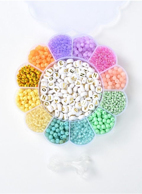 Toy Handmade Bead DIY Set With String