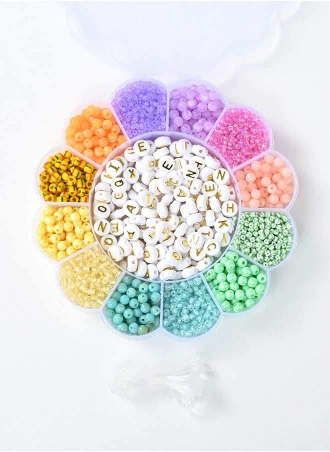 Toy Handmade Bead DIY Set With String
