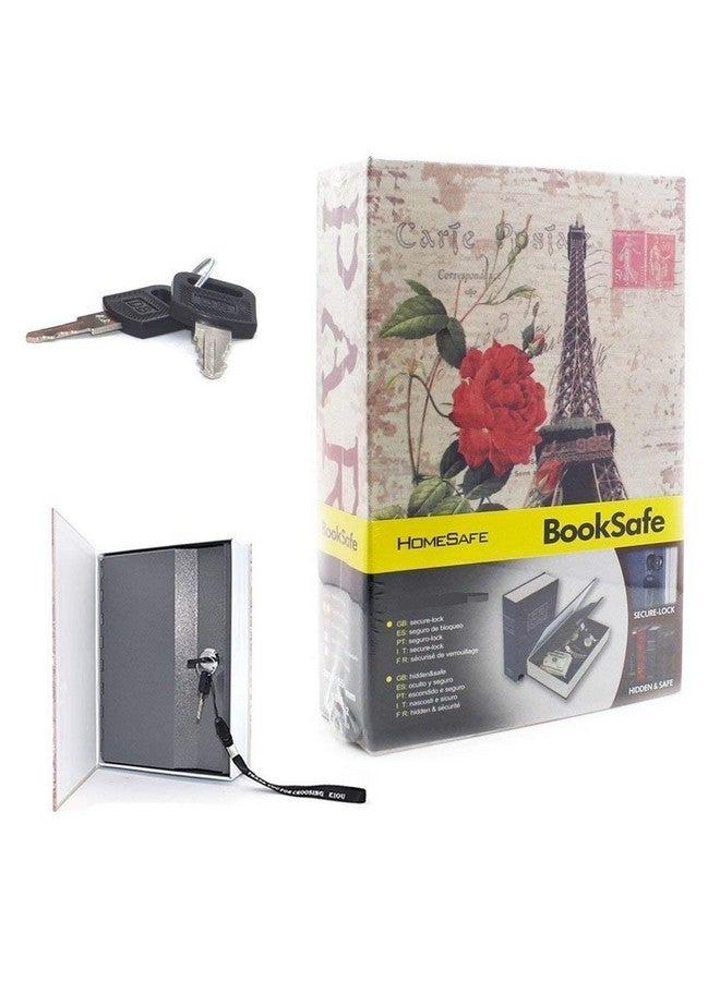 IKTU Metal Jumbo XXL Book Style Money Cash Locker Jewelry Home Safe Box (Random Print) (Magazine - 26.5 x 20 x 6.5 cm) - Image 5