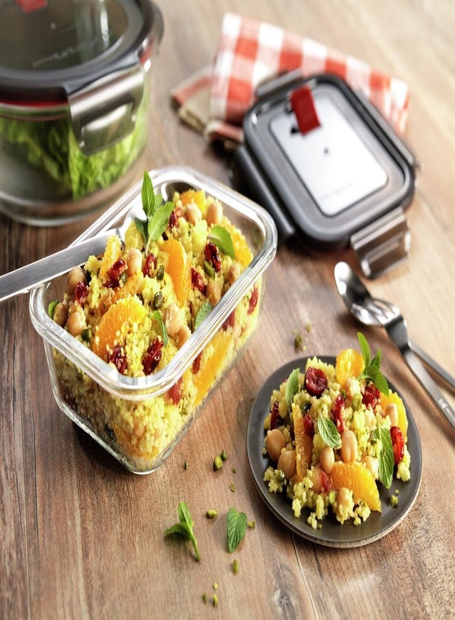 ZWILLING Gusto 0.6-Qt Rectangular Food Storage Container, 600ml, Glass - Image 3