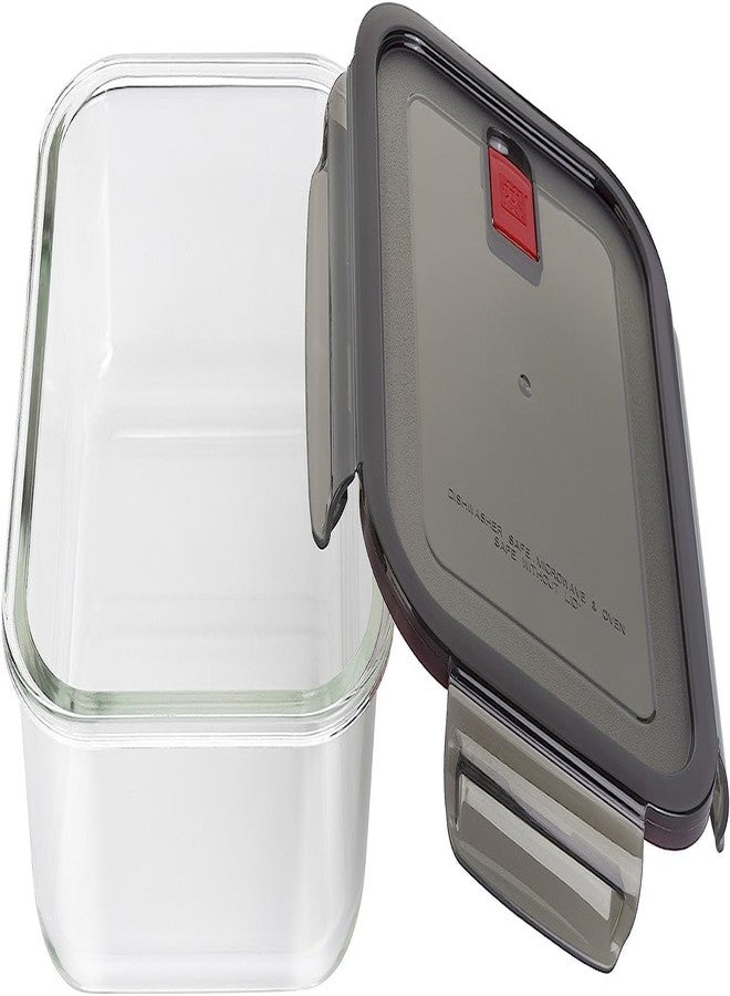 ZWILLING Gusto 0.6-Qt Rectangular Food Storage Container, 600ml, Glass - Image 1