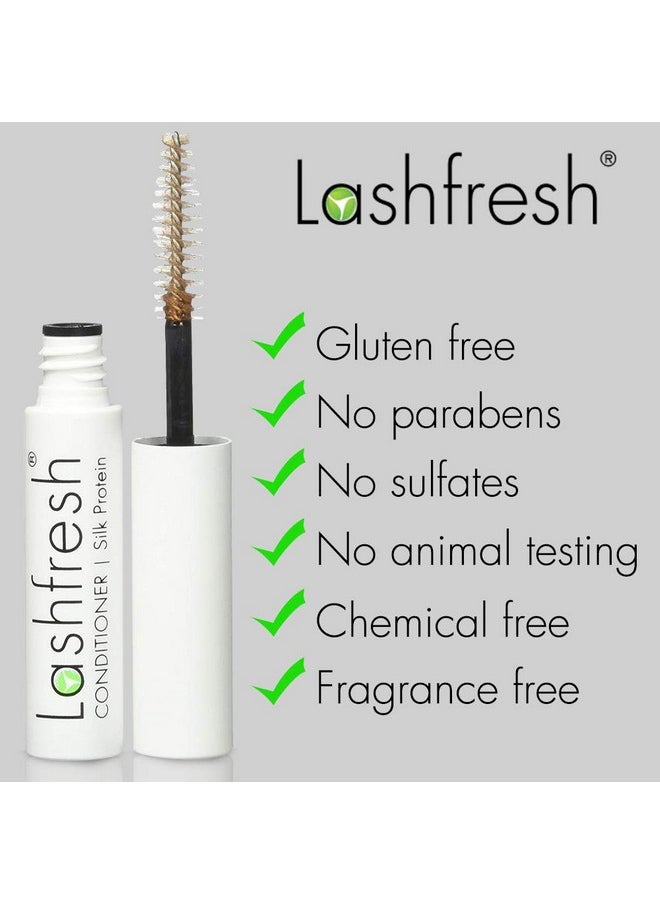 Lashfresh - Eyelash Extension Conditioner With Silk Protein 3Ml. Keep Natural Lashes Healthy And Strong Soft And Silky Lash Extensions. - Image 1