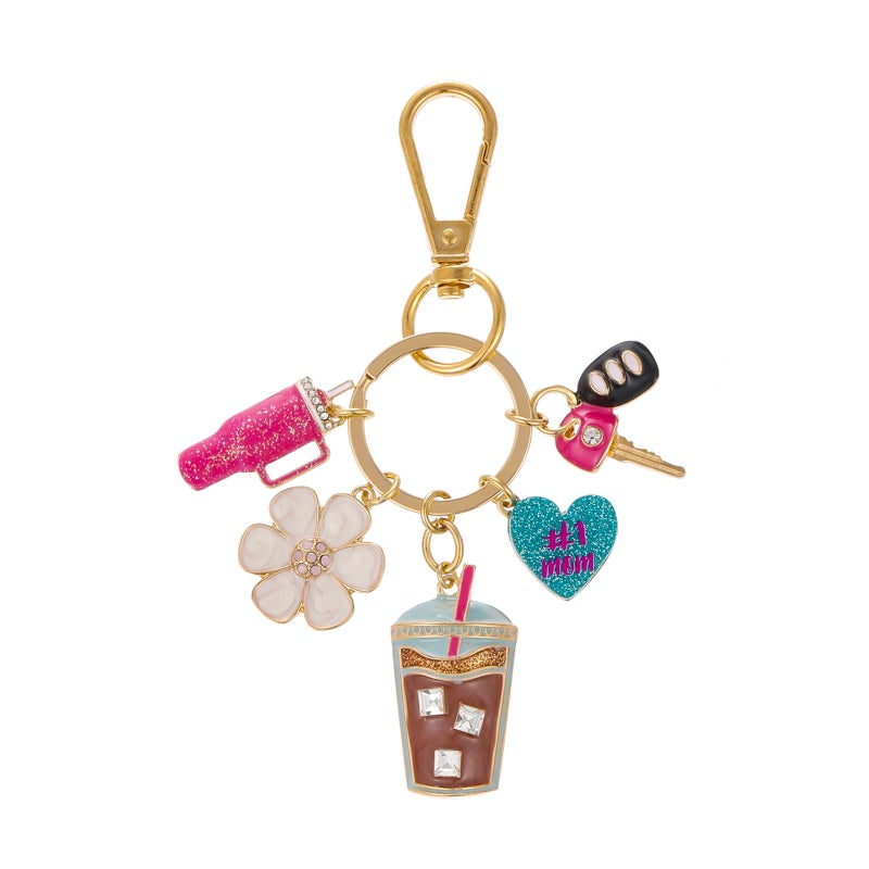 Madison Tyler Cute Keychains for Women | Unique Bag Charms for Handbags | Gold Plated Purse Charms for Handbags Gifts - Image 1