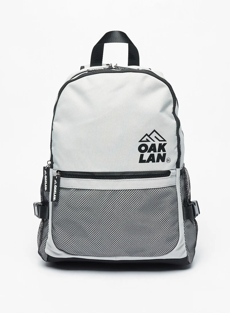 Oaklan by Shoexpress Boys Logo Print Backpack