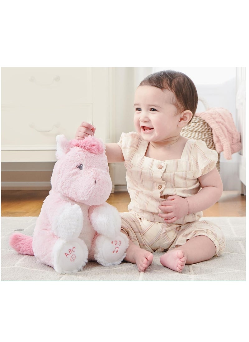 GUND GUND Baby Alora The Unicorn Animated Plush Toy 11 Inch  - Image 4