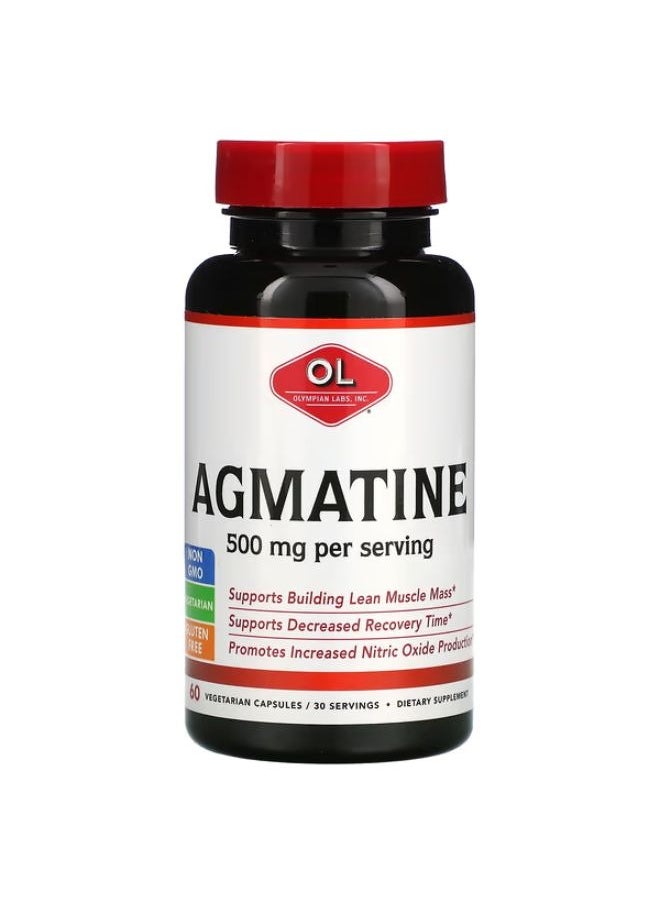 Olympian Labs Olympian Labs Agmatine 250 mg 60 Vegetarian Capsules 