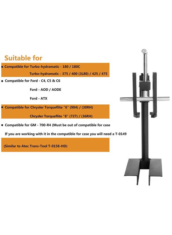 Lendpea Heavy Duty Transmission Clutch Drum Spring Compressor Tool T-0158-HD, Compatible with Ford Chrysler GM - Image 3