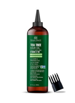 Botanic Hearth Botanic Hearth Tea Tree Oil for Hair (6.7 fl oz) | With Jojoba & Grapeseed Oils | Soothes Itchy Scalp & Fights Dandruff | Non GMO Verified  - Image 1