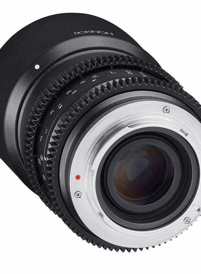 Rokinon cv50m-mft 50mm t1.3 compact high speed cine lens for micro four thirds, black - Image 3