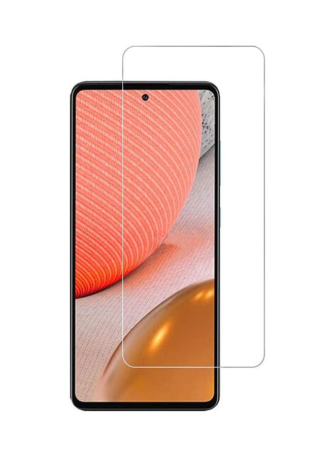 BORTONY Tempered Glass Screen Protector for Samsung Galaxy A72 Clear - Image 1