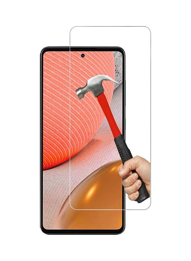 BORTONY Tempered Glass Screen Protector for Samsung Galaxy A72 Clear - Image 3