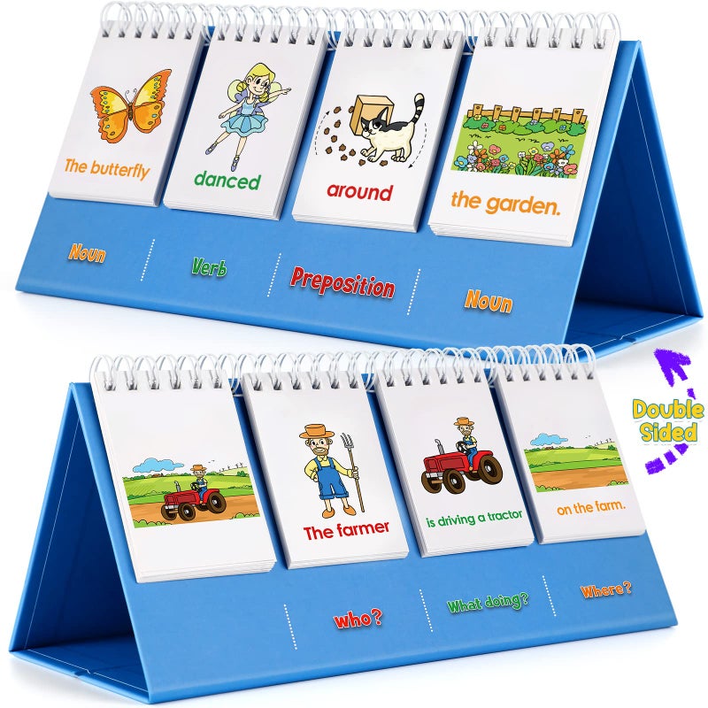 Aizweb Sentence Building for Kids,Speech Therapy Learn to Read for Preschool Kindergarten 1st 2nd Grade Classroom Must Haves,Phonics Reading Learning Games,Special Education for Homeschool Supplies - Image 1