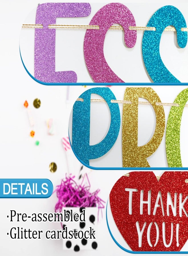 FOZEE Paraprofessional Appreciation Day Banner, Paraprofessional Appreciation Day Decorations, Happy Paraprofessional Day Party Decorations - Image 3