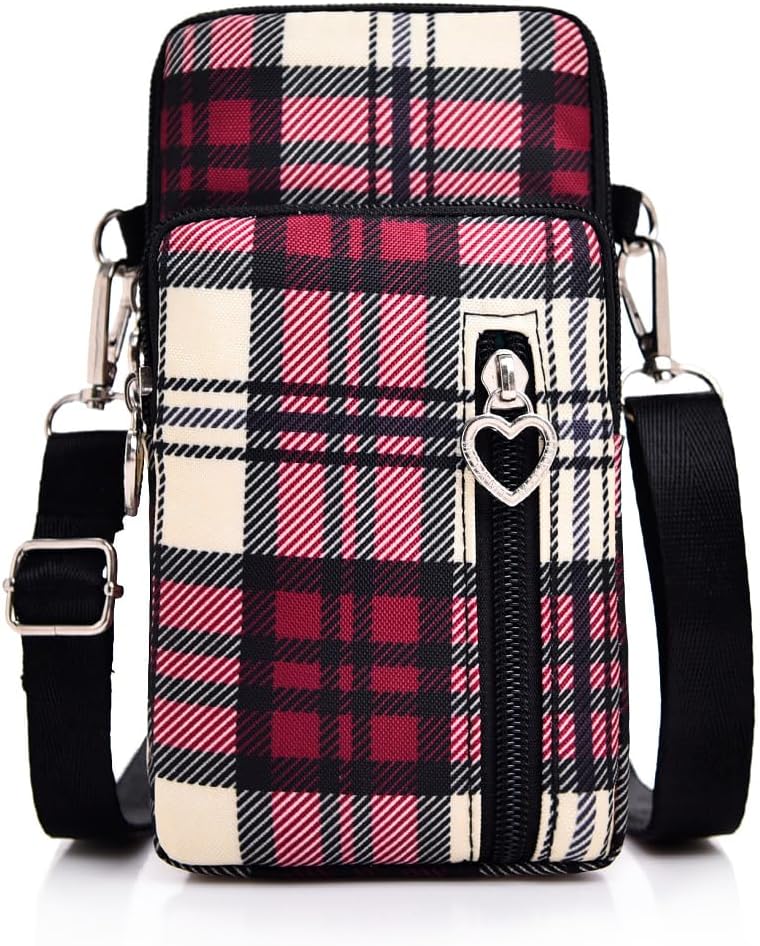 JANKS Small Crossbody Bag for Women - Mini Phone Purses with Crossbody Strap and Wallet - Nylon Arm Bag - Image 1