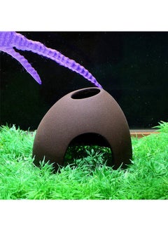 Saim Saim Aquarium Decorations Ceramic Cave,Betta Fish Tank Accessories for Betta Fishes Shrimp Shelter Breeding Tube Hiding, Aquatic Pets to Rest, Betta Fish Toys  - Image 3