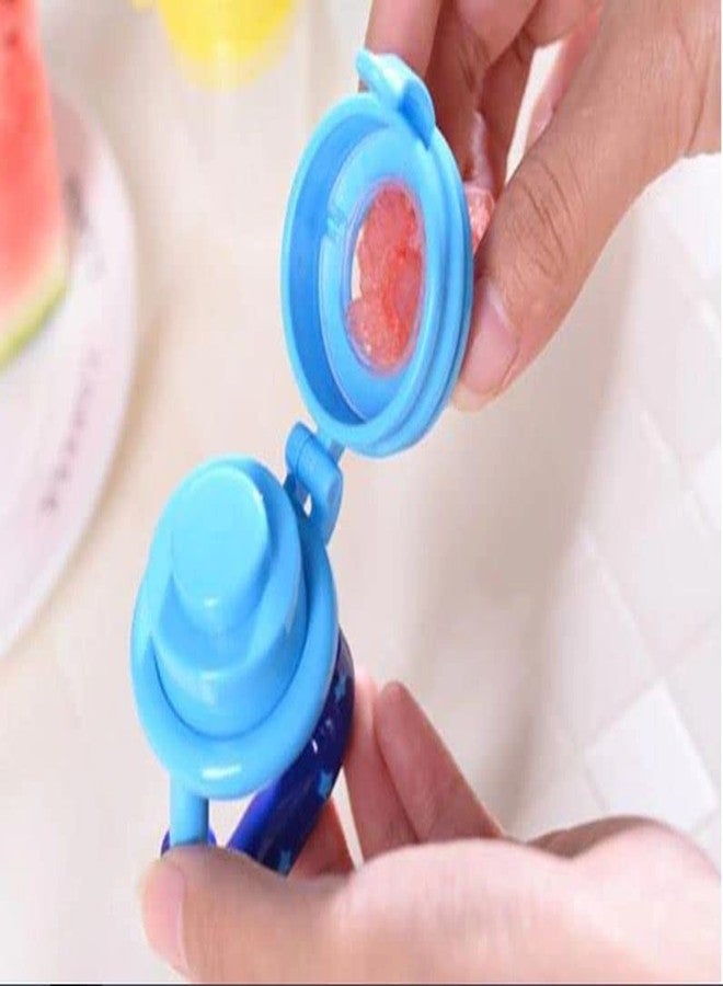 ROFORUF Silicon Baby Teething Toys for Newborn Infant BPA Free Natural Organic Nipple Teethers for Newborn Infant 2 PC, Babies/Silicone Fruit Feeder/Pacifier 1 PC (2 Teether 1 Fruit Feeder) - Image 5