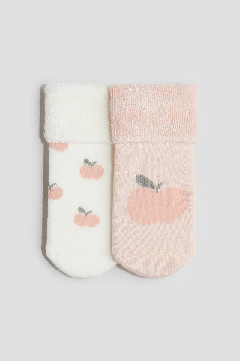 H&M 2-pack terry socks