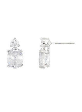 The Carat Collection - Clear Oval Double Drop Earrings - pzsku/Z4ACC29B4E249AD5A5677Z/45/_/1651638908/57b372c0-5743-4b6b-9e58-7c87d266dbe3