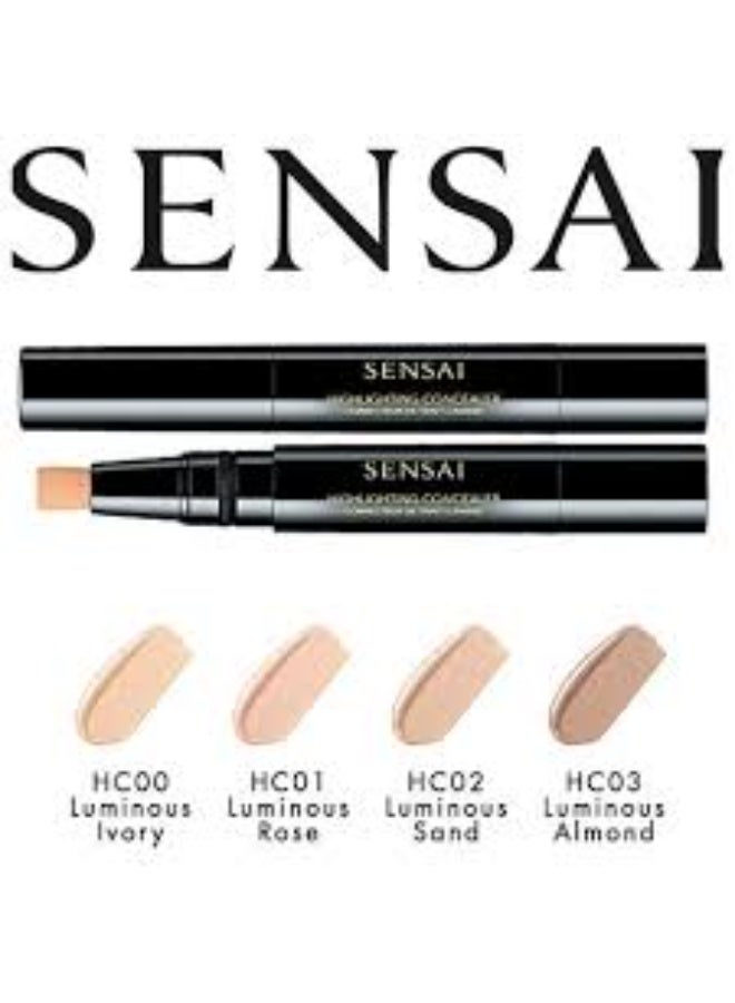 Sensai Highlighting Concealer Color HC03 Almond 3,5ml - Image 4