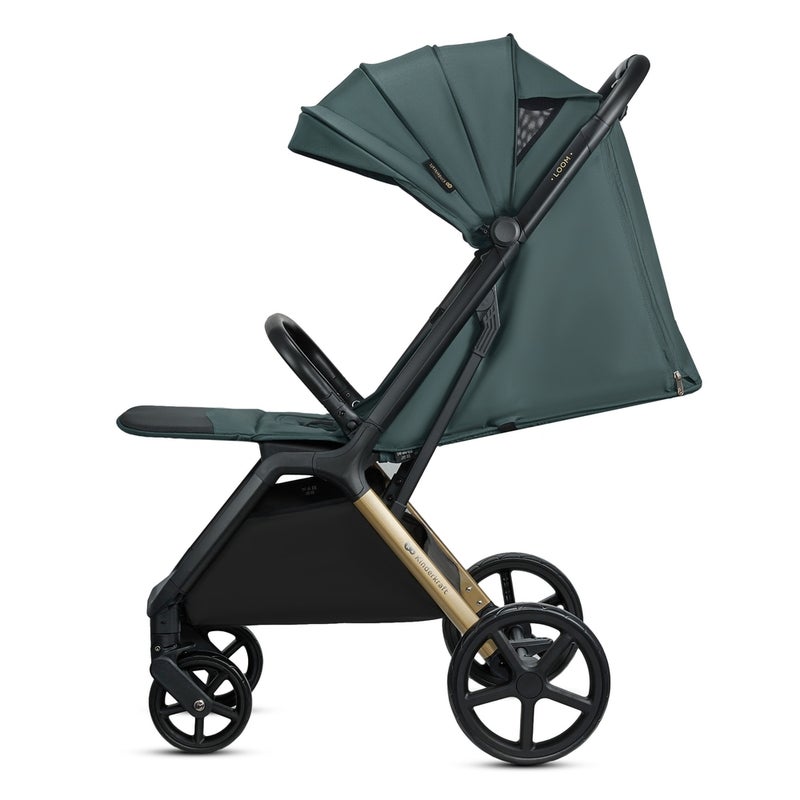 Kinderkraft - Loom Combination Sport Stroller - Green - 26350 - Image 5