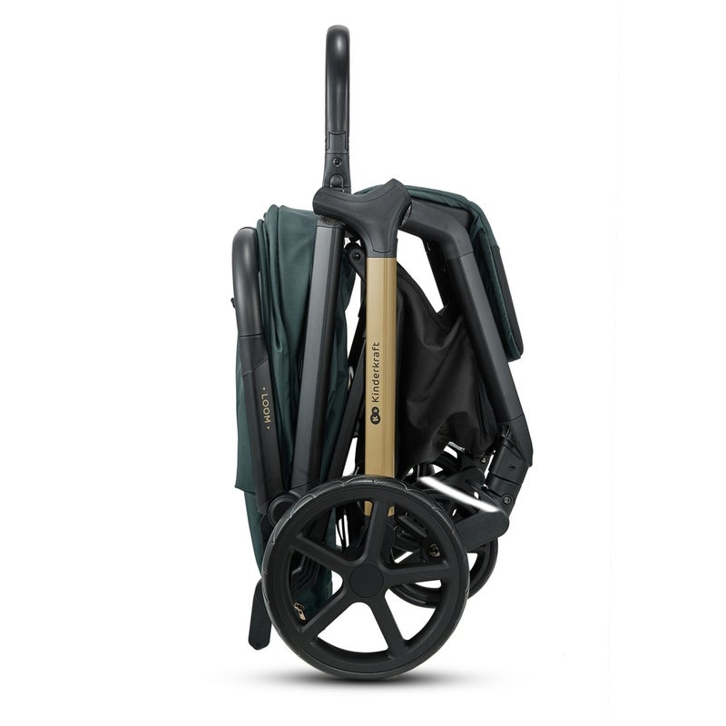 Kinderkraft - Loom Combination Sport Stroller - Green - 26350 - Image 3