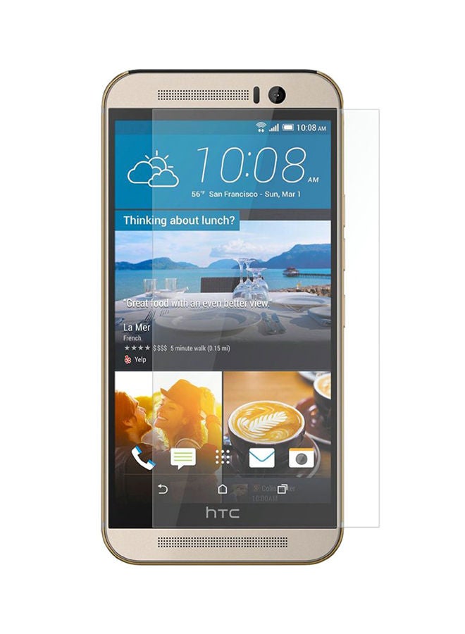 NIBEMINENT Tempered Glass Screen Protector For HTC One M9 Clear 
