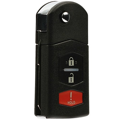 USARemote Flip Key Fob Remote fits Mazda 6 2005 2006 2007 2008 (KPU41788) - Image 2