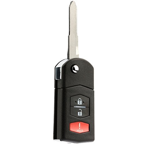 USARemote Flip Key Fob Remote fits Mazda 6 2005 2006 2007 2008 (KPU41788) - Image 1