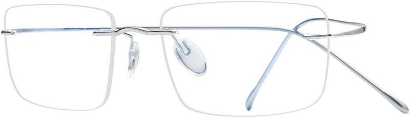 FONEX Titanium Glasses Frame,Rimless Frameless Optical Eyewear Eyeglasses for Men and Women F85634 - Image 4