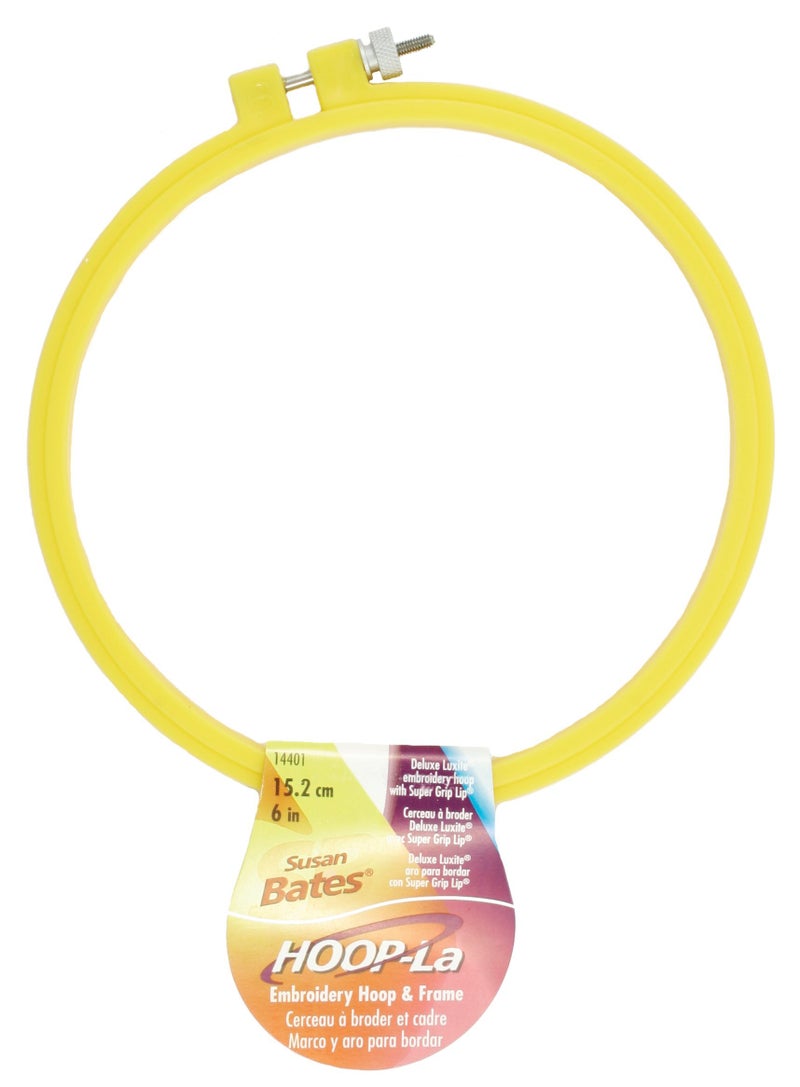 Susan Bates HoopLa Embroidery Hoop 6Inch