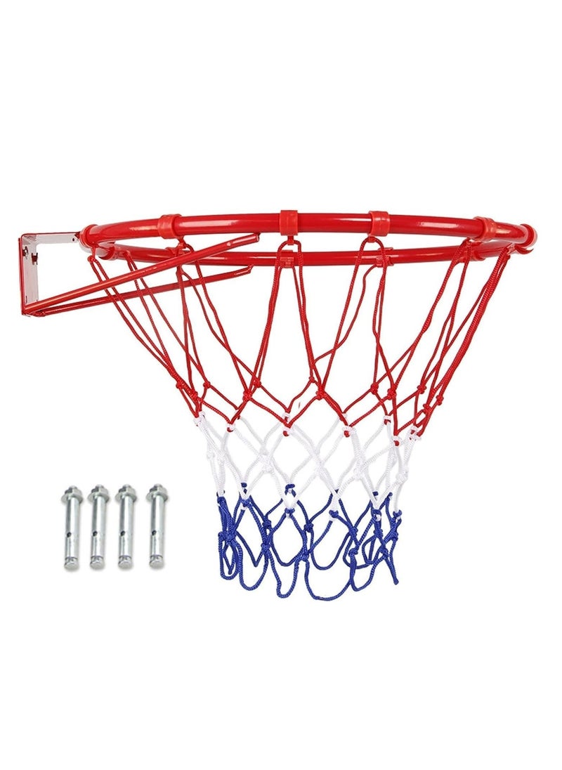 Generic - Level Up Your Performance with QSHOP®Professional Basketball Hoop, Wall Mounted Basketball Hoop, Indoor and Outdoor Basketball Hoop, 45cm - Image 1