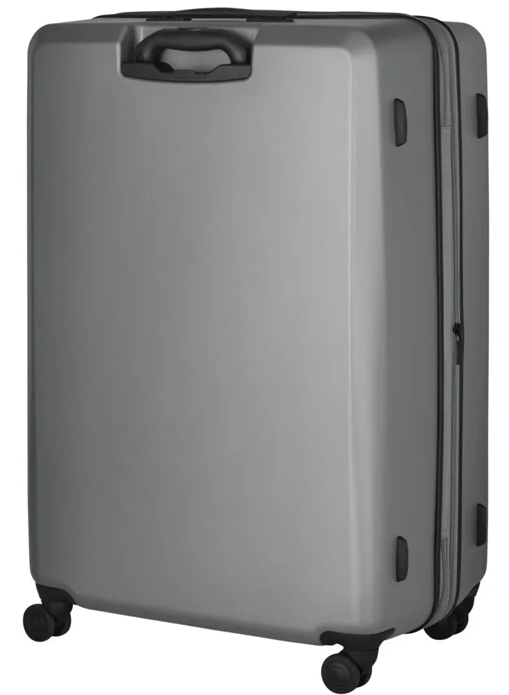 Wenger Grey Motion 81 Cm Hardside 4-Double Wheeled Expandable Check-In Luggage Trolley - Grey  | Best Price UAE